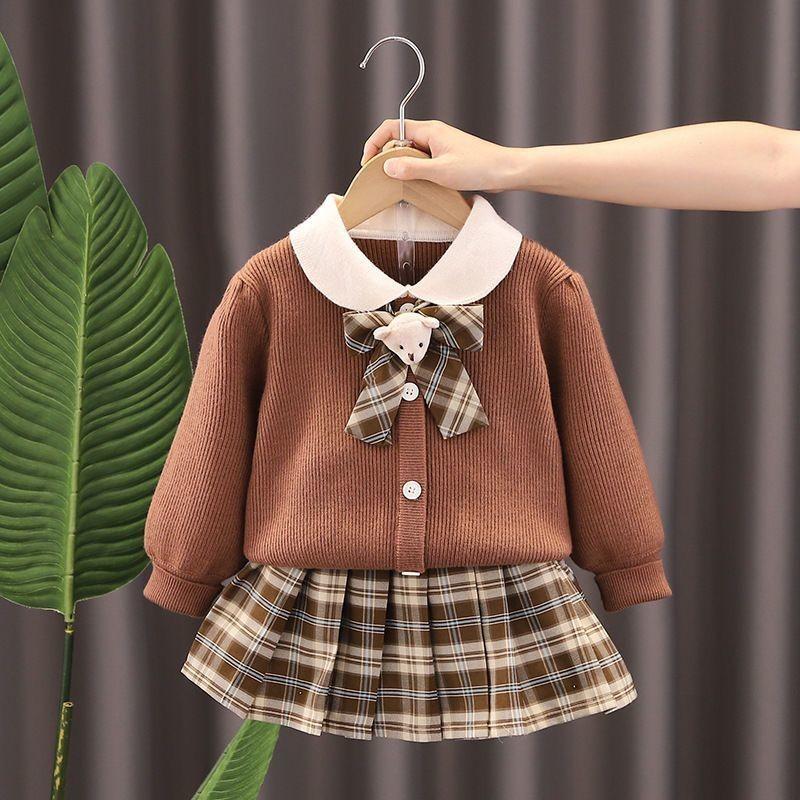 Stylish New Girls Two Piece Set Adorable Korean Style Outfits For Kids
