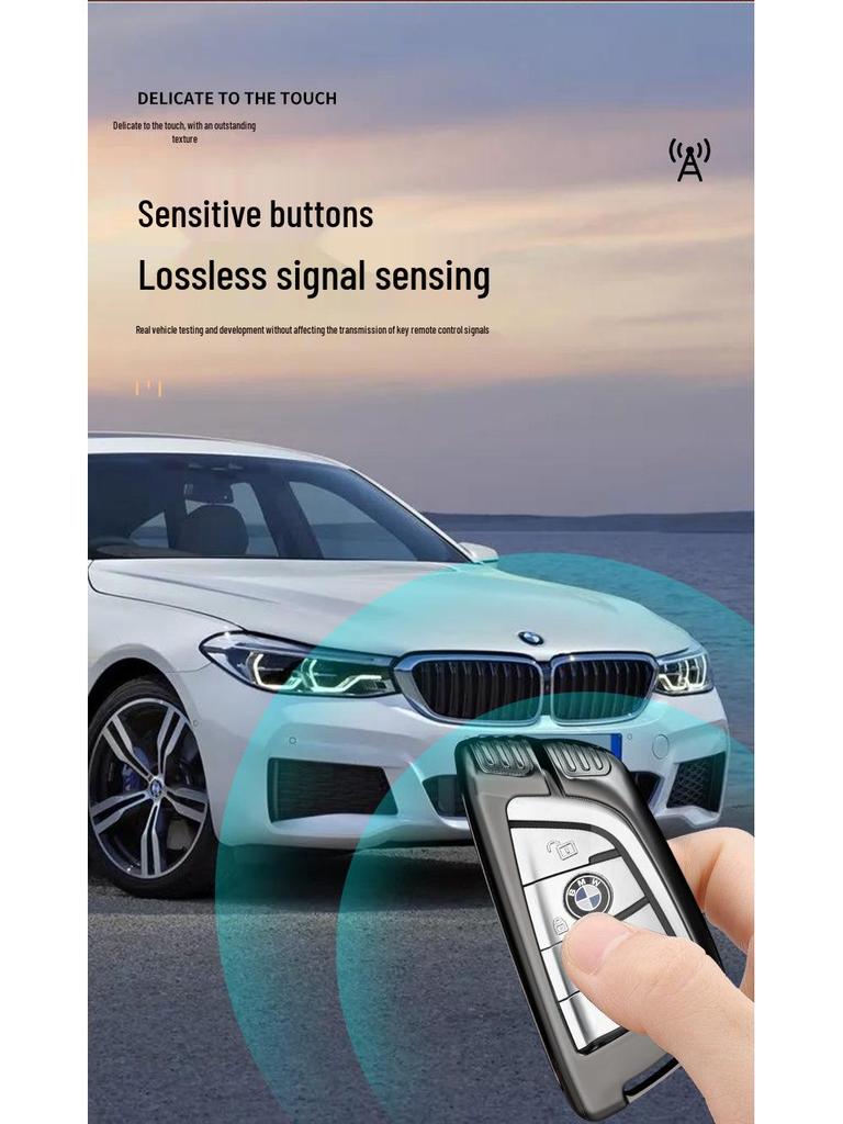 Compatible LCD Key Case for BMW 7 Series, 5 Series, X5, X7, 535Le, 740 Models