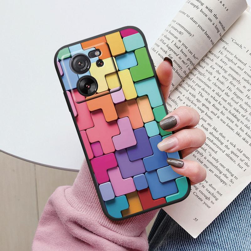Cute Cat Case For Xiaomi 13T Pro Silicone Soft Back Cover Lovely Cartoon Painted Capa Shell For Xiaomi 13T Fundas 13tpro Coque