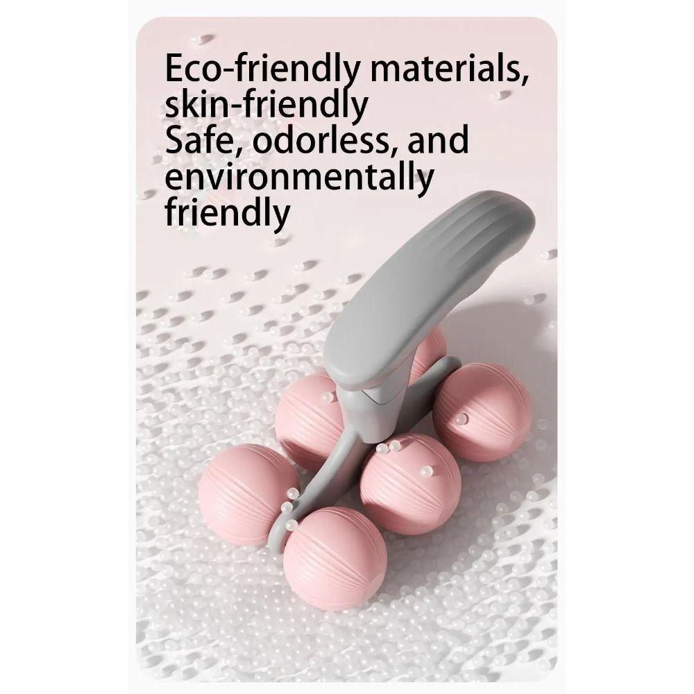 Spine Relaxation Neck Massager Roller Portable Cervical Spine Massager Muscle Rolling Ball  Body