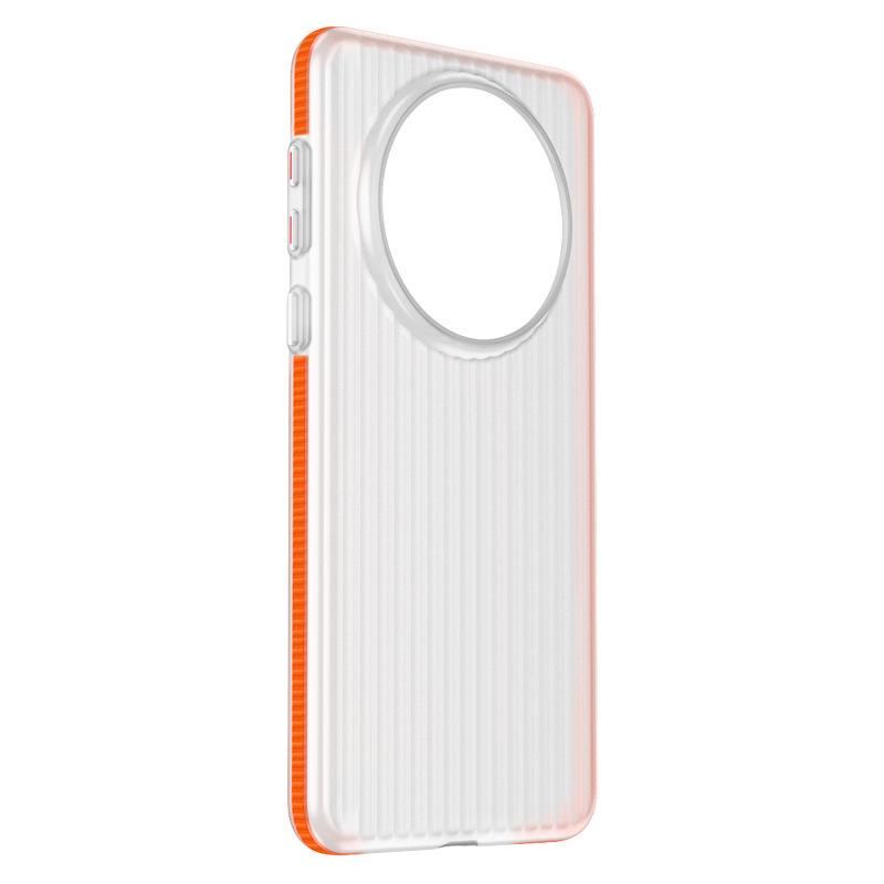 Applicable Honor Magic8Proair Magnetic Mobile Phone Case Corrugated Non-slip Pura90Promax Frosted Protective Case