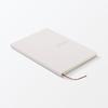 MUJI Starting on December White 84854217 Monthly/Weekly Planner, Monday, 2025, B6, Gray,