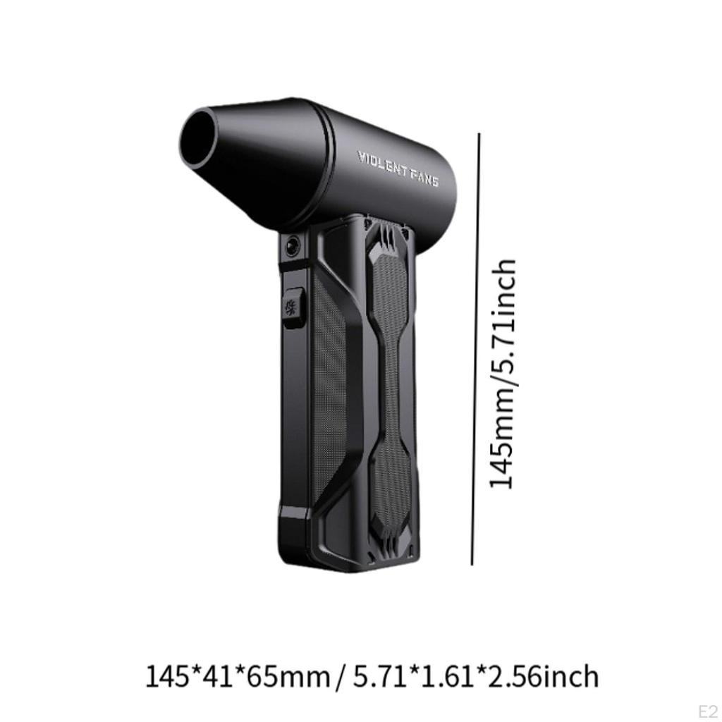 Compressed Air Duster Portable Blower 130000RPM Mini Cooling Handheld Fan Jet for Computer