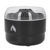 Diffusore di Oli Essenziali a Fiamma 280ml Umidificatore Luce LED a 7 Colori Diffusore Silenzioso per Aromaterapia per Casa Camera da Letto Ufficio