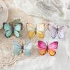 10/20PCS Artificial Flowers Fluorescents Butterfly Home Room Decor Christmas Wreath Wedding Bridal Headwear Brooch Diy Ornaments