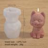 DIY Dog Candle Silicone Mold Cute 3D Animal Aromatherapy Candle Resin Mold Making Cute Gift Table Decorations