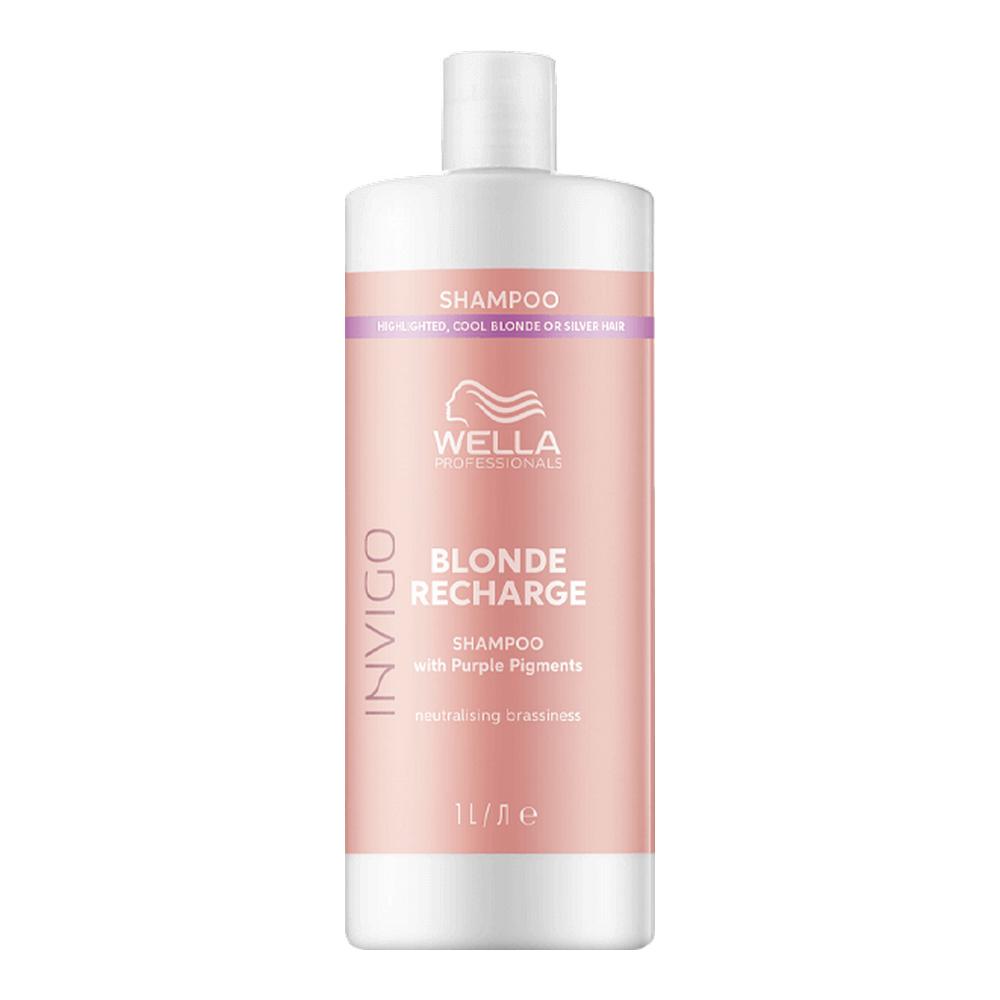Wella Invigo Blonde Recharge Shampoo 1000Ml