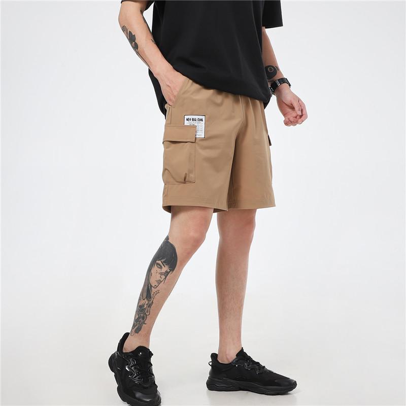 Adidas Neo Casual Sports Shuttle Woven Cargo Shorts Men Bottoms Khaki H61989