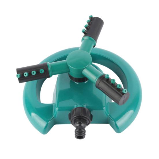 3-Arm Irrigation Sprinkler for Large Area Coverage 360-Degree Rotating Lawn Sprinkler for Garden Yard Watering And Kids Pets Outdoor Play