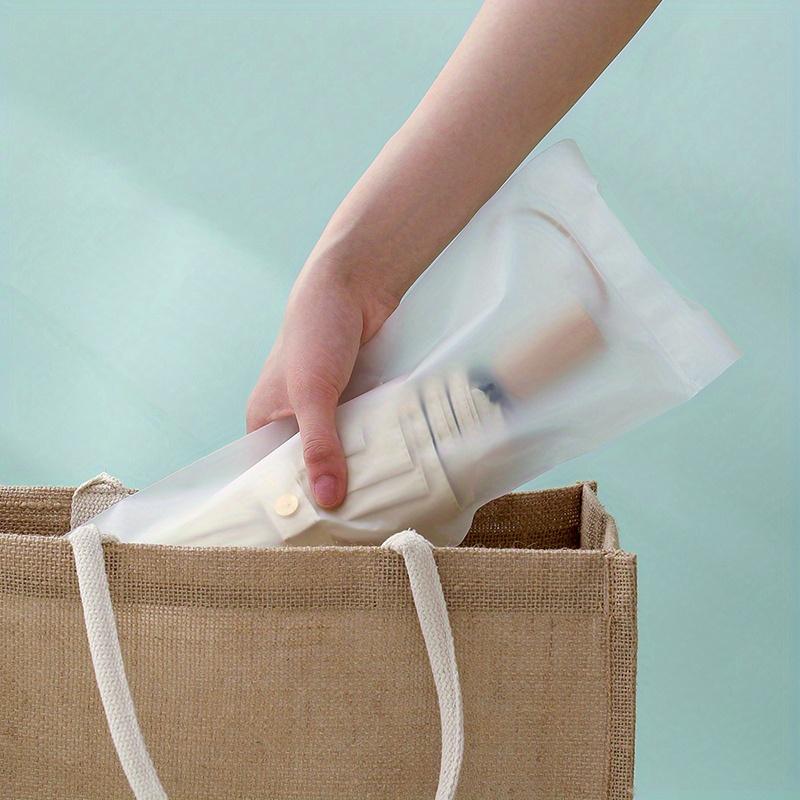 10PCS Semi-Transparent Umbrella Storage Bags, Waterproof Bags, Outgoing Water Cup Storage Bags, Wet Umbrella Bags