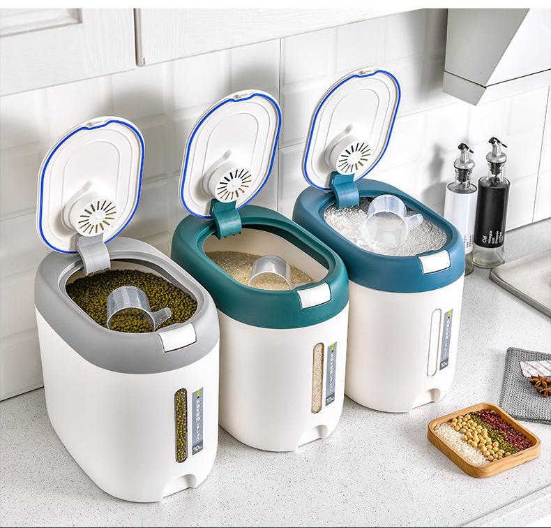 Insektensicherer Feuchtigkeitsdichter Reisaufbewahrungsbehälter