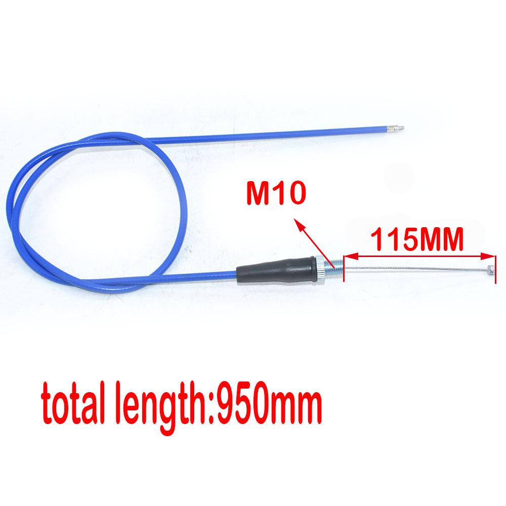 Universal 1200MM Throttle Clutch Cable For Chinese Pit Dirt Motor Bike XR50 CRF50 CRF70 KLX 110 125 SSR TTR BBR