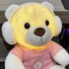 2026 Creative Plush Bear Tap Light with Type-C Charging – Bedroom Night Light Ornament