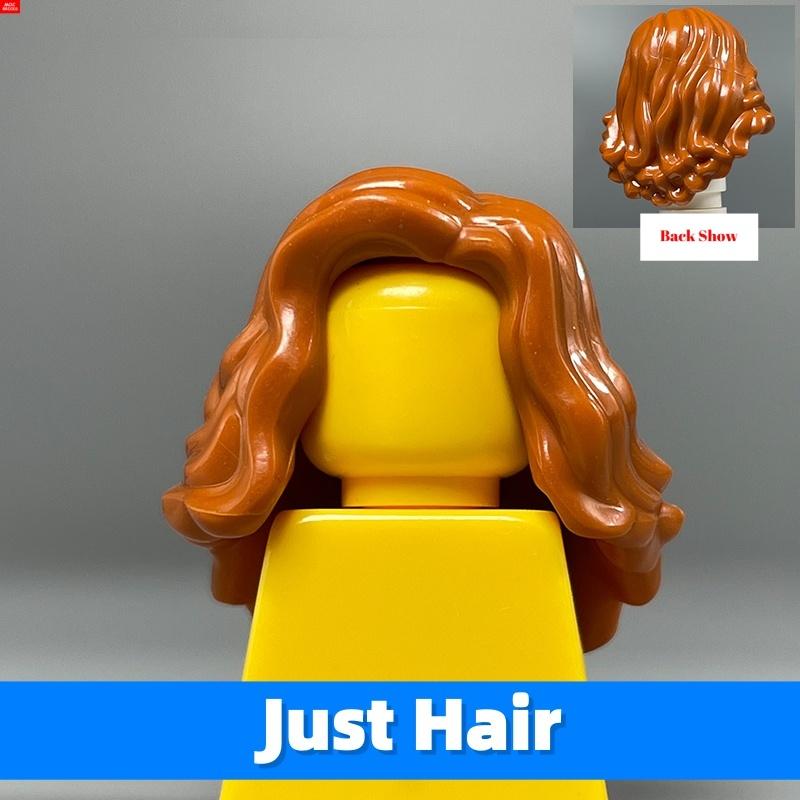 MOC Bricks Female Hairs Mori Girls Women Model Straight Hair 4cm Figure Wear Assembled Educational Building Blocks Toys