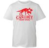 Can I Pet That Strange Dog T-shirt Famous Series Inspired Top Men's Unisex Tee