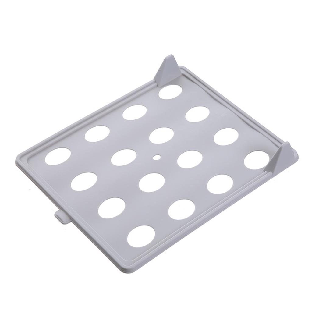 Clothes Organizer Tray Innovative Household T Shirt Clothing Folding Storage Shelf Rack Grey