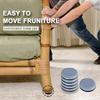 4-10PCS Heavy Duty PTFE Furniture Sliders Adhesive Teflon Chair Leg Floor Protector Mover Glide Pads for Table Cabinet Sofa