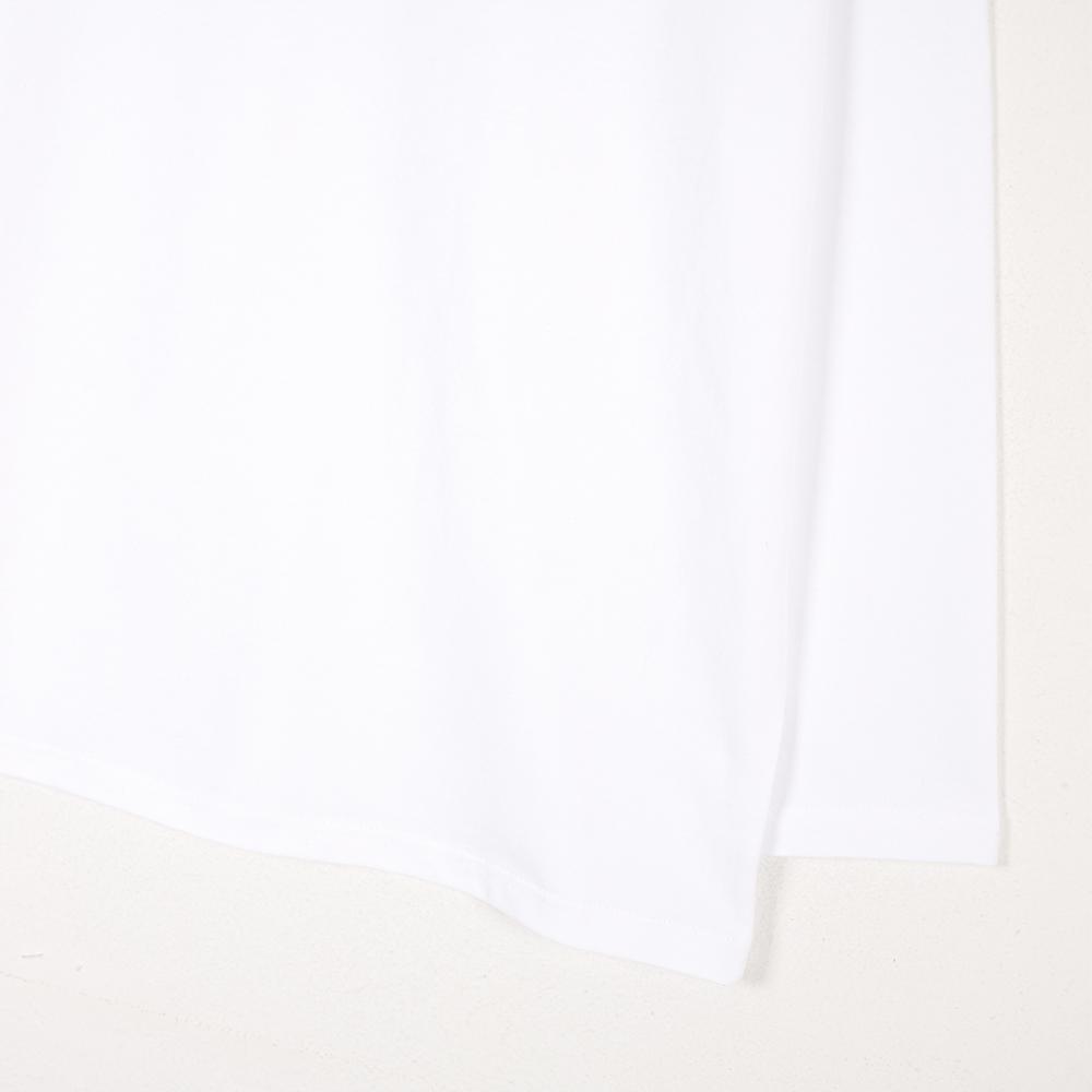 ASTRAL PROJECTION Big A Oversized Long Sleeve T-Shirt_White
