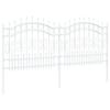 Garden Fence KAMPEN 240 X 140 Cm Mesh Powder Coated Steel