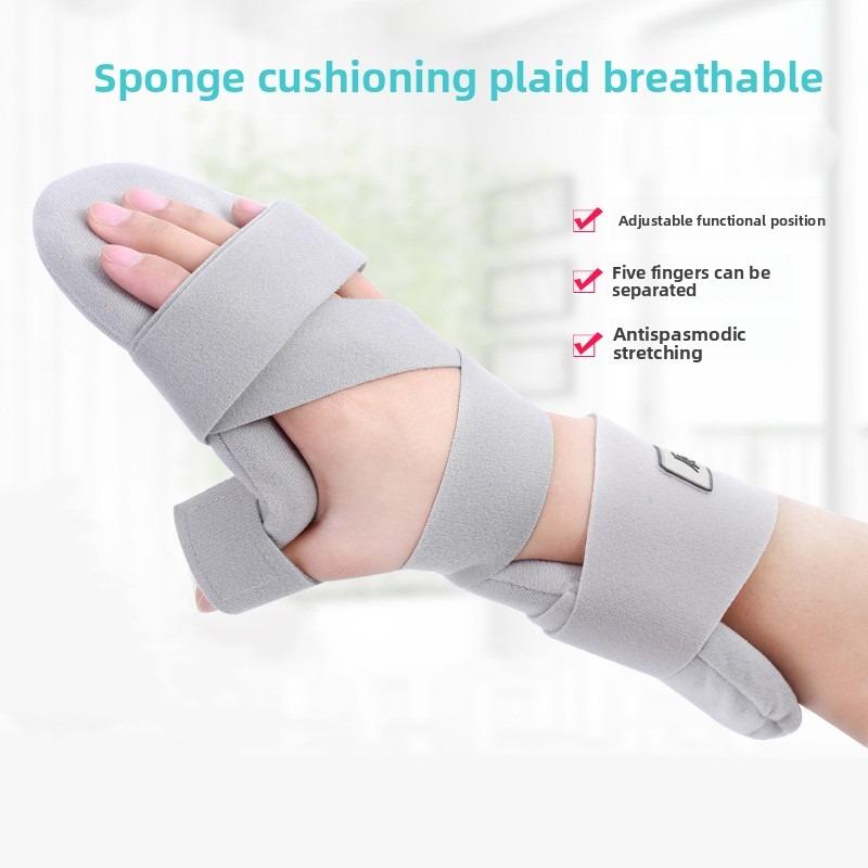 Verstellbare Schlaghandgelenkstütze mit Fingerseparator für Arthritis, Tendinitis, Rehabilitation, Handgelenkauflage, Handschiene