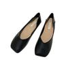 Doudou shoes women's shoes 2025 spring and autumn new loafers one-pedal lazy shoes grandma shoes flat evening shoes single shoes