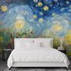 Wallpaper Starry Night On a Meadow - V. Van Gogh