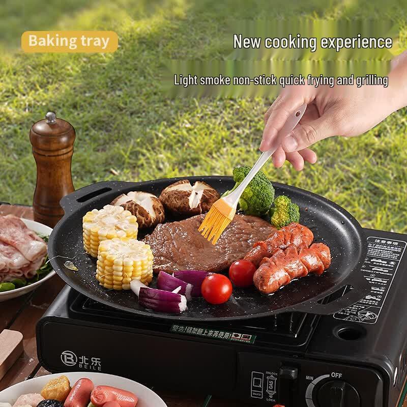 Non-stick Portable BBQ Griddle Plate