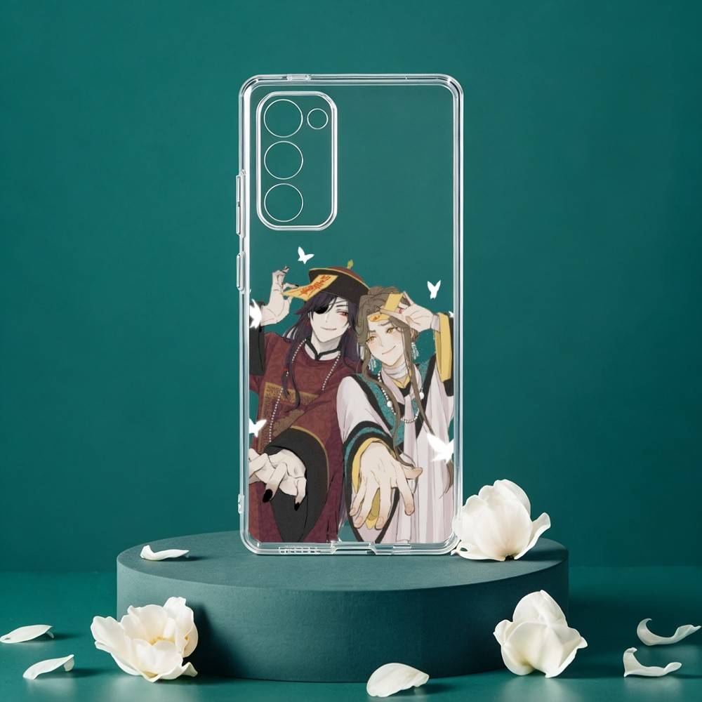 Heaven Officials Blessing Phone Case For Samsung Galaxy S24 S25 S23 S22 S21 Plus S24 S25 Transparent Cover Case