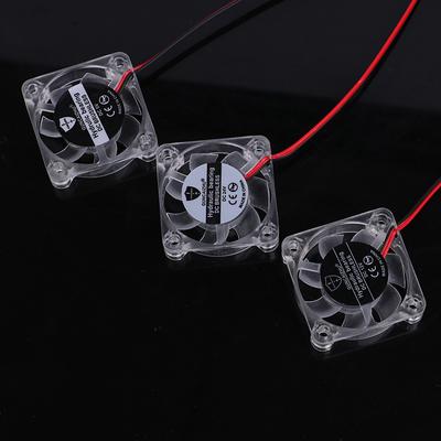 Wentylator chłodzący 4010 DC 5V 12V 24V Z diodą LED Emitującą Światło Łożysko Hydrauliczne 2 Piny