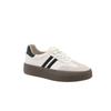 Leather Platform German Training Shoes Women's 2025 Spring New Inner Height Increase Casual Shoes Retro Sports White Shoes Board Shoes Women