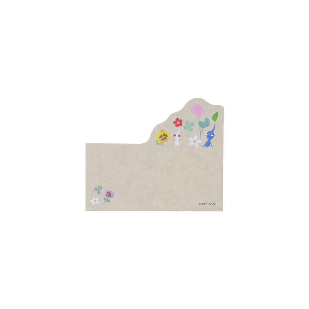 Stationery Pikmin Nintendo Goods Sticky Choose Your Favorite S2848724 Sun-Star Notes, Pattern, Beige,