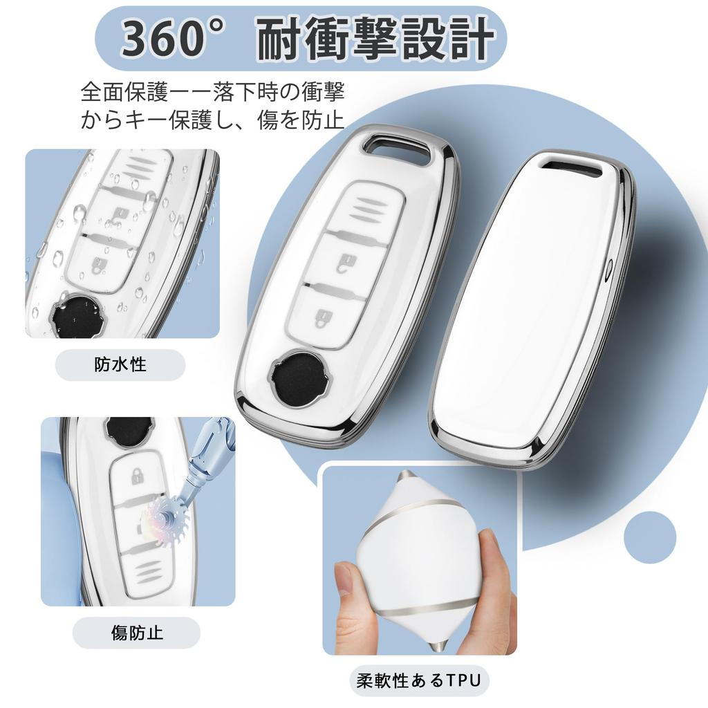 [Unhoke] New X-Trail Key Case, Sakura Aria, Key Cover, T33 Series, X-Trail B6 Series,