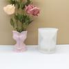 Skirt Vase Silicone Mould Handmade Woman Dress Candle Molds DIY Epoxy Resin Casting Moulds DIY Gypsum Flower Pots Making