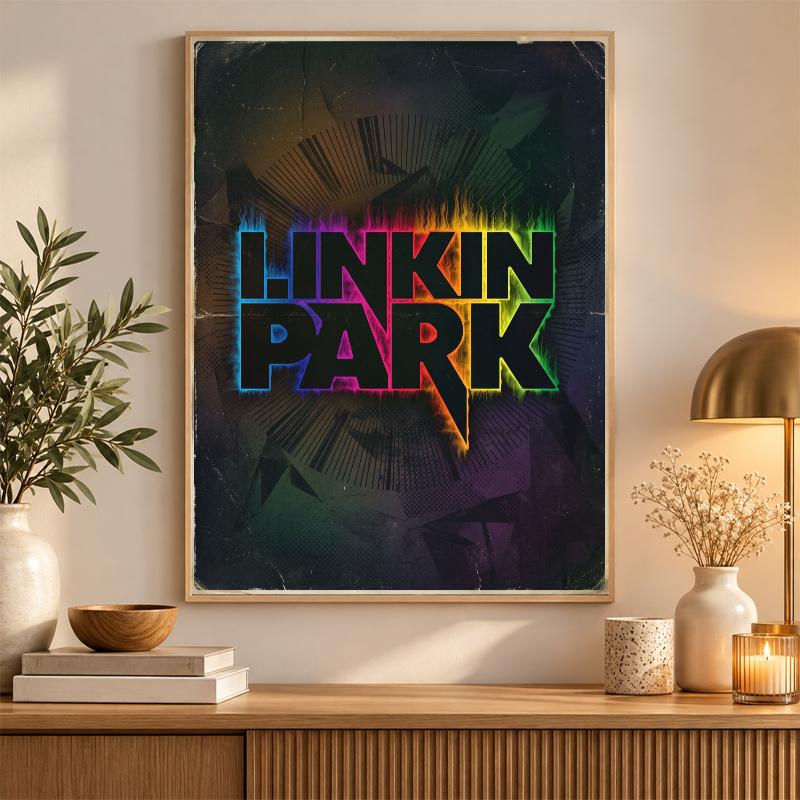Linkin Park Diamond Painting Kit 5D Full Drill DIY Diamond Mosaic Wall Art Home Decor