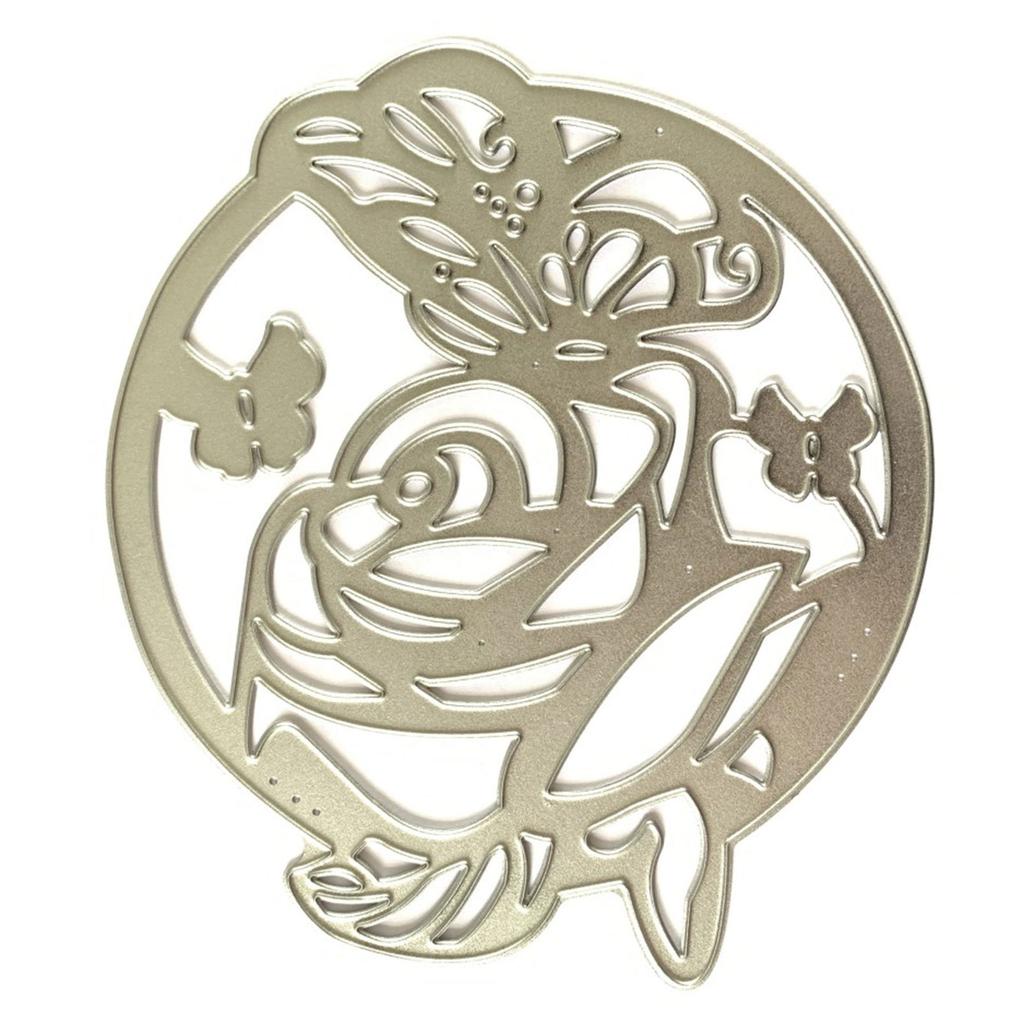 Flower Cutting Dies Scrapbooking Die Cut Embossing Tool Carbon Steel Cutting Dies Templates for Scrapbooking Card Making