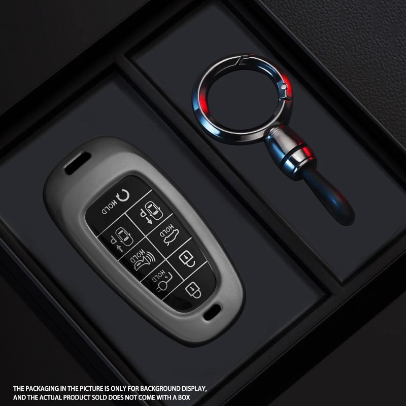 

5 8 Button Black Warrior Style Tpu Car Key Case Cover For Hyundai Sonata Sel Ev 6 Ev 8 Ioniq 5 Nexo Dn8 Fe Tucson Sonata Staria