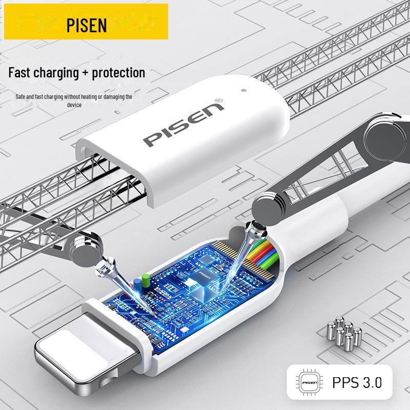PISEN PD20W Fast Charging Cable for iPhone 12/14