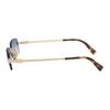 MIU MIU Logo Metal Rectangular Sunglasses Women Sunglasses Light-Gold MUB50SZVN80O