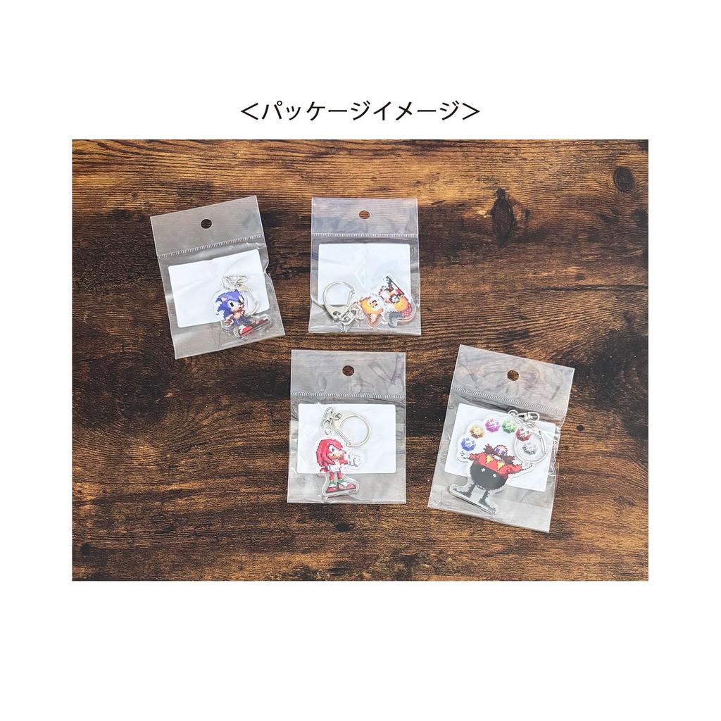 Small Planet Sonic The Hedgehog Acrylic Key Chain Tales Standing