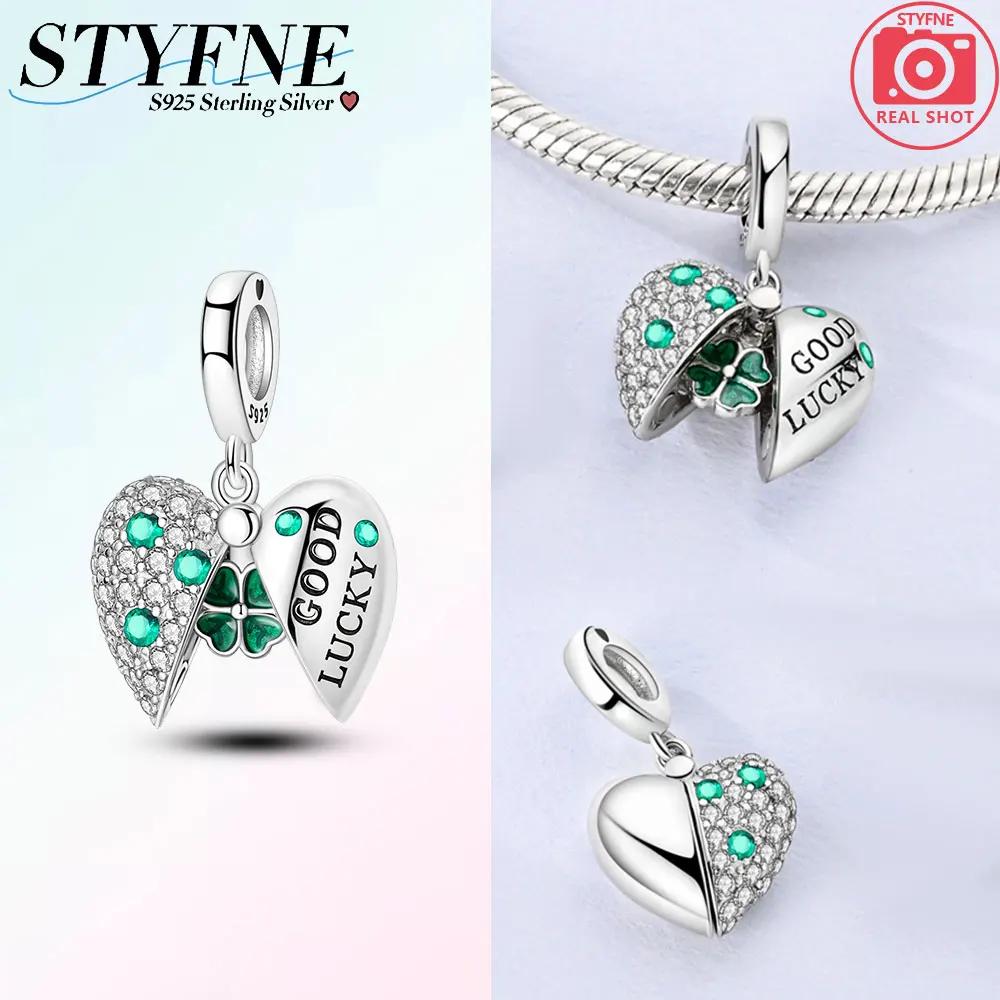 Cactus Avocado Pendant Diy Green Series Tree Charm Copper Beads Fit Original Bangle Charms Bracelet Women Jewelry