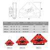 45/90/135 Degree Magnetic Welding Positioner, Right Angle Strong Magnetic Fixing Auxiliary Welding Tool