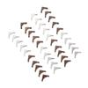 DRELD 20Pcs Antique Bronze Book Scrapbooking Albums Menus Folders Collar Corner Protectors Guard Metal Crafts Hone Decor 22*22mm