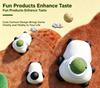 Catnip Ball Toy for Kittens and Adult Cats, Self-entertaining and Boredom-relieving, Wall-mounted, Cute Panda Cat Teaser Stick
