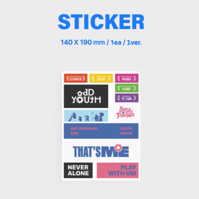 Odd Youth BeSt Friendz Debut Single Album That S Me Ver.