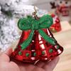 Retro Holiday Train With Metal Bell Durable PVC Hanging Decoration Safe For Kids Pet Indoor Outdoors Use