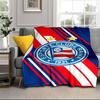Football Club Emblem Blanket Flannel Blanket for bed, sofa, Camping, Hiking, Picnic Essentials, gift for family Fan gifts