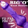 Alien Silicone Dog Penis Anal Plug Masturbation Massage Stick Sex Toy