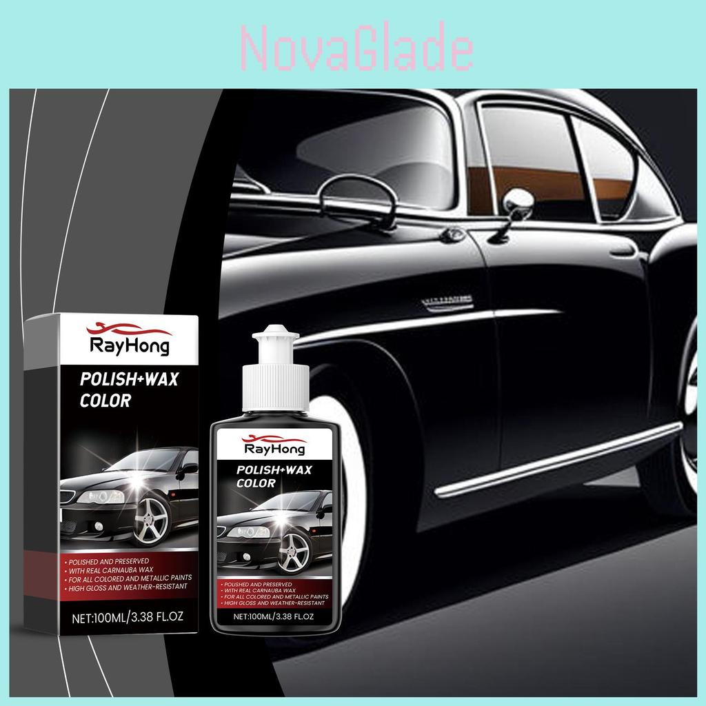 Rayhong Car Polishing Cream Professional Automotive Paint Cleaner Scratch Remover 100ml