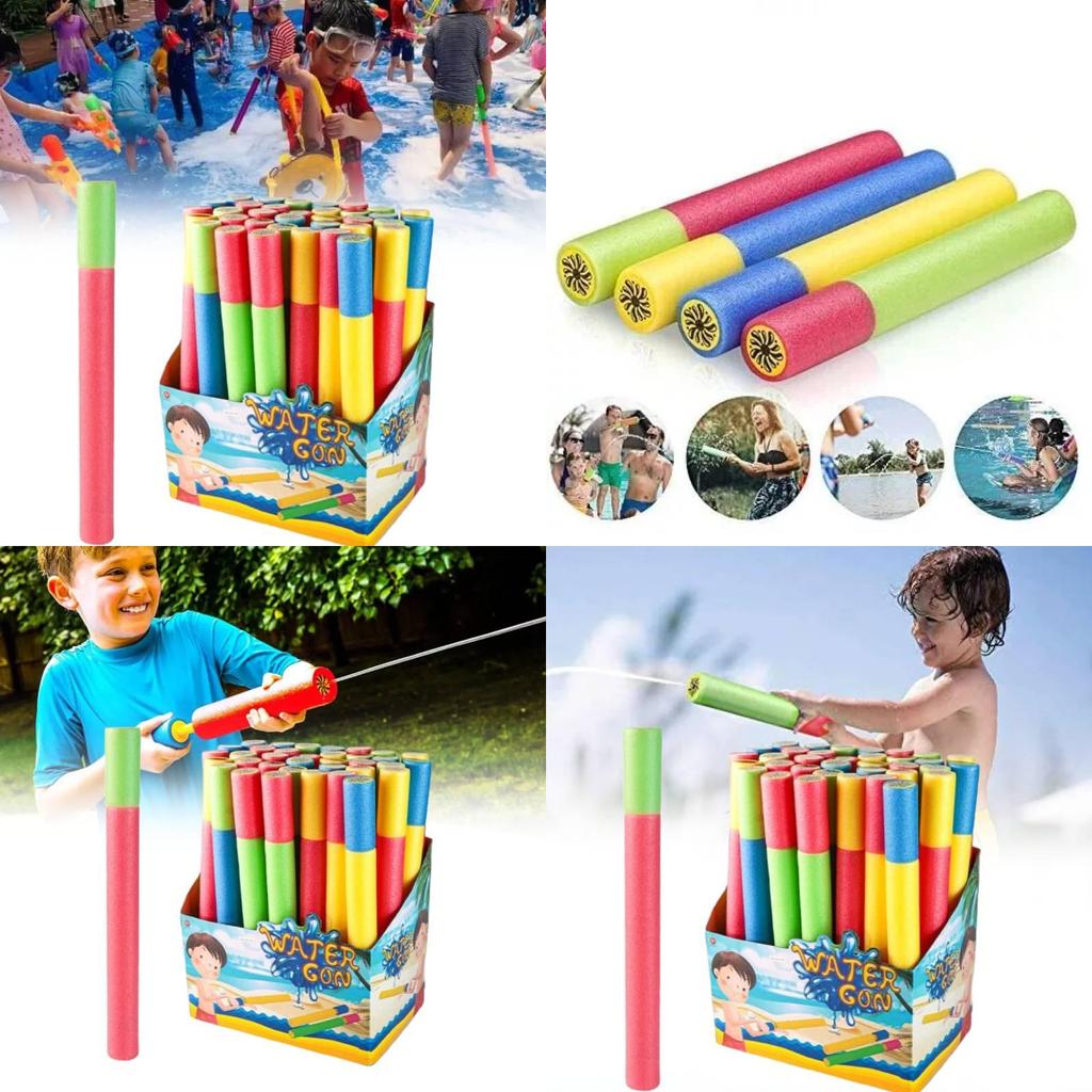 Summer Outdoor Kids Water Gun Toy Large Capacity Epe Foam Sponge Water Cannon For Fun Play