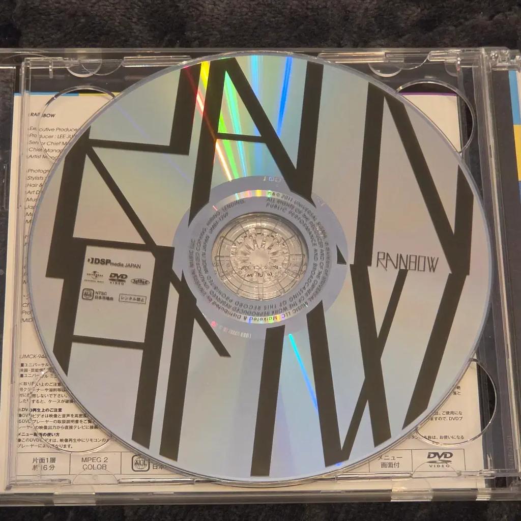 Rainbow Rainbow A Girls Group Japanese Single CD DVD Used Used